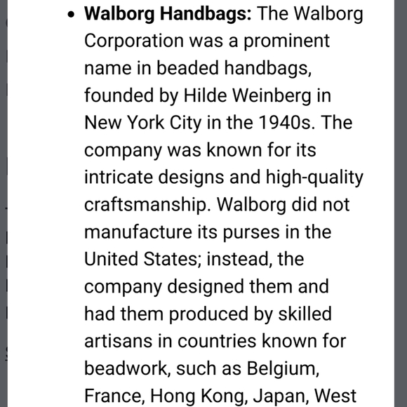 Walborg 40s Beaded Clutch Purse - Picture 10 of 11